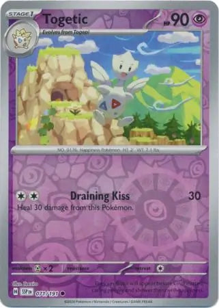 Togetic 071/191 (SV08: Surging Sparks)  - Reverse Holofoil