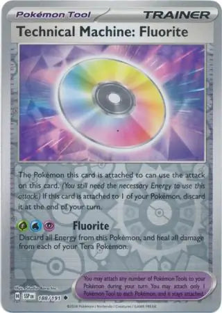 Technical Machine: Fluorite 188/191 (SV08: Surging Sparks)  - Reverse Holofoil