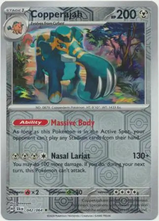 Copperajah 042/064 (SV: Shrouded Fable)  - Reverse Holofoil