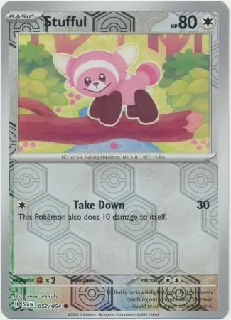 Stufful 052/064 (SV: Shrouded Fable)  - Reverse Holofoil