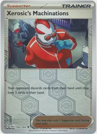 Xerosic's Machinations 064/064 (SV: Shrouded Fable)  - Reverse Holofoil
