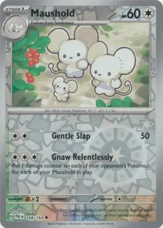 Maushold 168/193 (SV02: Paldea Evolved)  - Reverse Holofoil