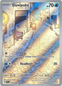 Slowpoke - 204/198 - Illustration Rare - Scarlet & Violet (Base Set)