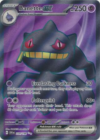 Banette ex - 229/198 - Full Art Secret Rare (B)