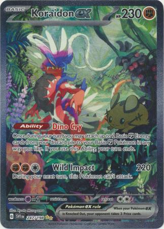 Koraidon ex - 247/198 - Special Illustration Rare - Scarlet & Violet (Base Set)