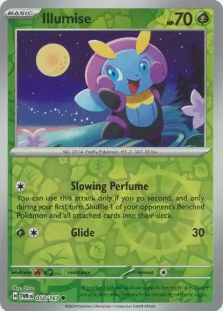 Illumise 010/167 (SV06: Twilight Masquerade)  - Reverse Holofoil