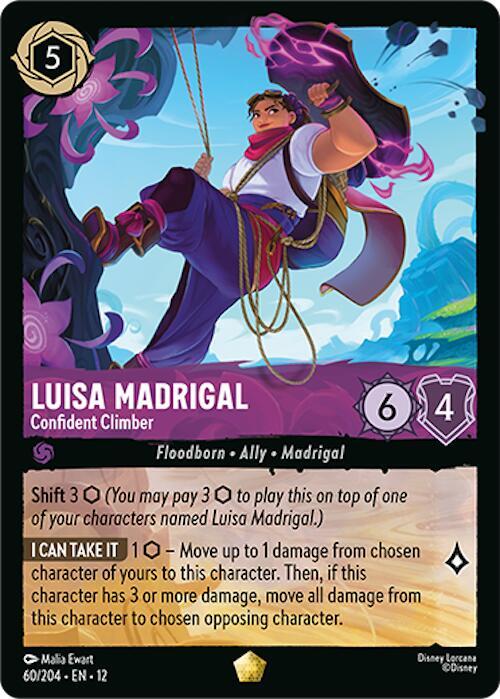 Luisa Madrigal, Confident Climber 60/204 (Wilds Unknown)  - Cold Foil