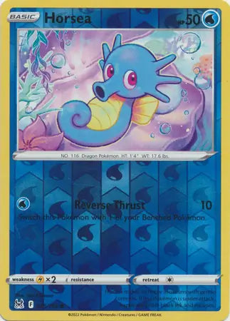 Horsea 035/196 (SWSH11: Lost Origin)  - Reverse Holofoil