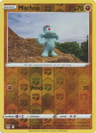 Machop 086/196 (SWSH11: Lost Origin)  - Reverse Holofoil