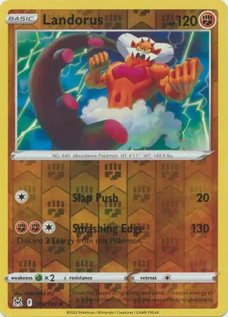 Landorus 105/196 (SWSH11: Lost Origin)  - Reverse Holofoil