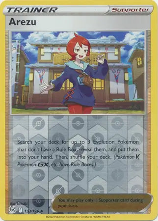 Arezu 153/196 (SWSH11: Lost Origin)  - Reverse Holofoil