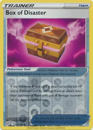 Box of Disaster 154/196 (SWSH11: Lost Origin)  - Reverse Holofoil