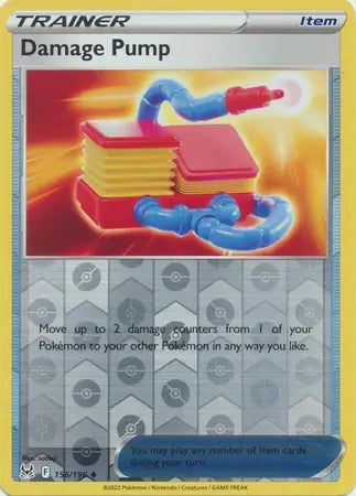 Damage Pump 156/196 (SWSH11: Lost Origin)  - Reverse Holofoil