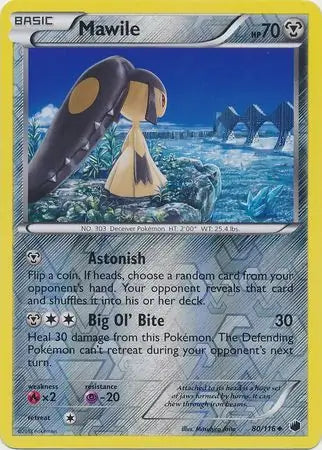 Mawile 80/116 (Plasma Freeze)  - Reverse Holofoil