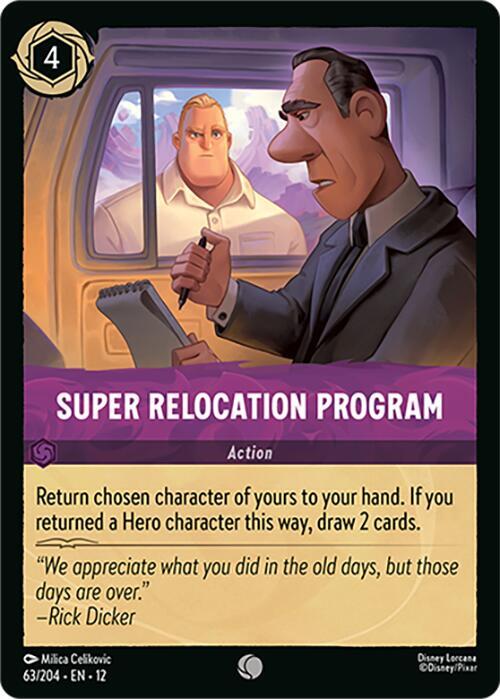 Super Relocation Program 63/204 (Wilds Unknown)  - Cold Foil