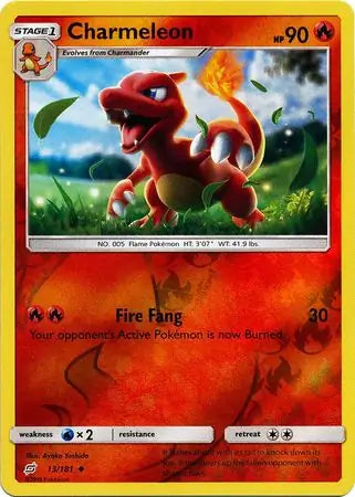 Charmeleon 13/181 (SM - Team Up)  - Reverse Holofoil
