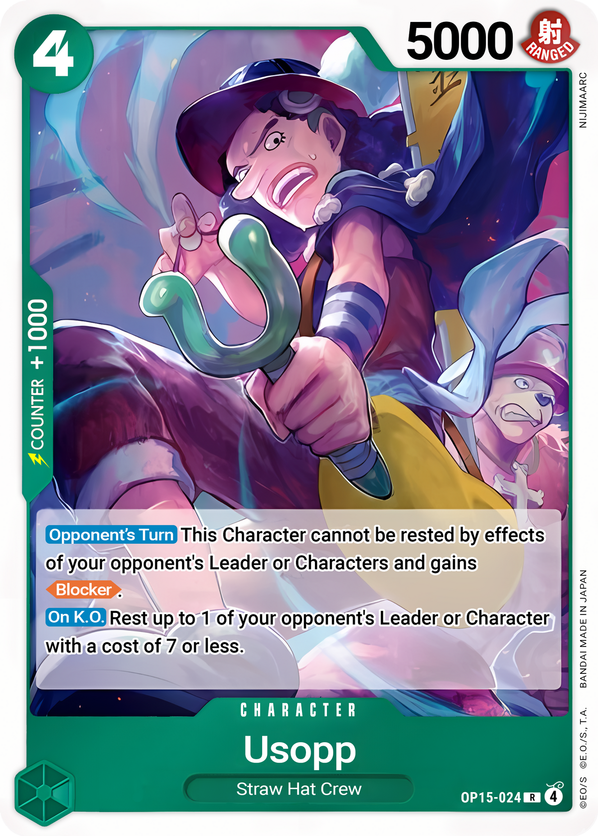 Usopp OP15-024 (Adventure on Kami's Island)  - Foil