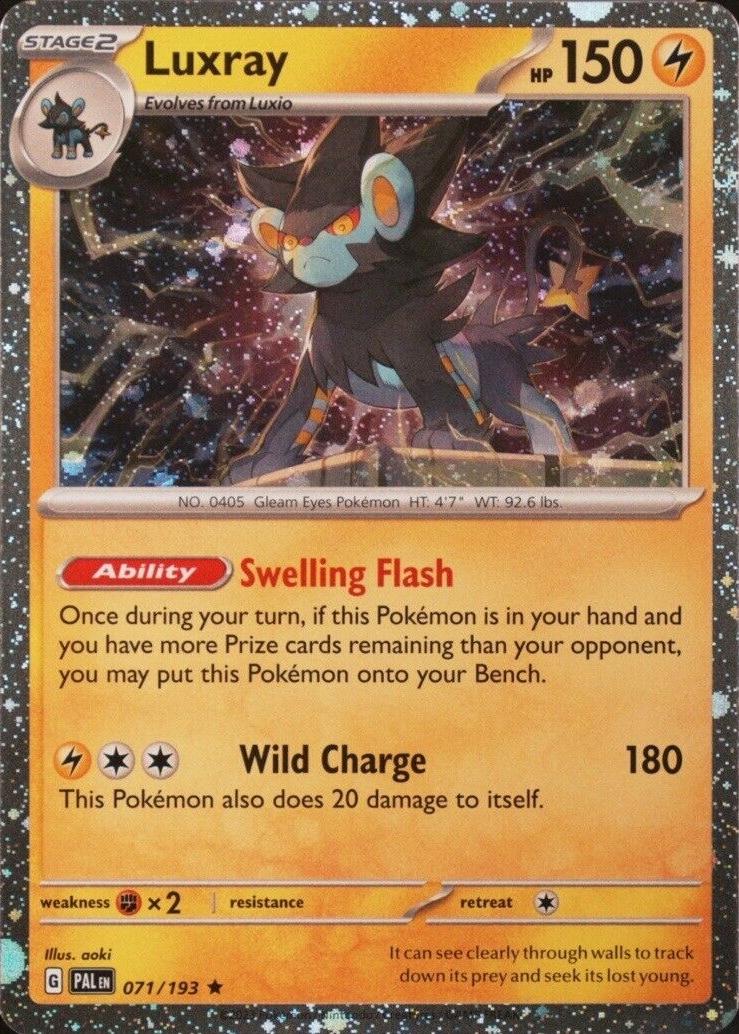 Luxray 071/193 (Miscellaneous Cards & Products)  - Cosmo Holofoil