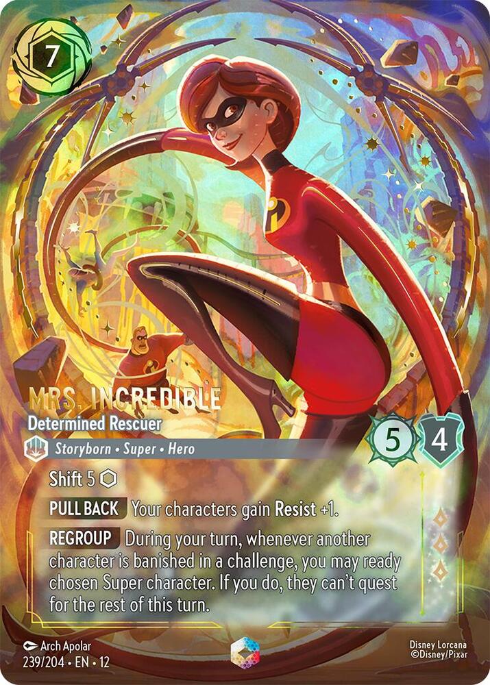 Mrs. Incredible Determined Rescuer 239/204 (Wilds Unknown)  - Holofoil