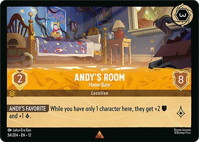 Andy's Room, Home Base 34/204 ()  - Cold Foil