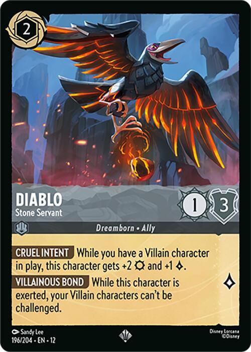 Diablo, Stone Servant 196/204 ()  - Cold Foil