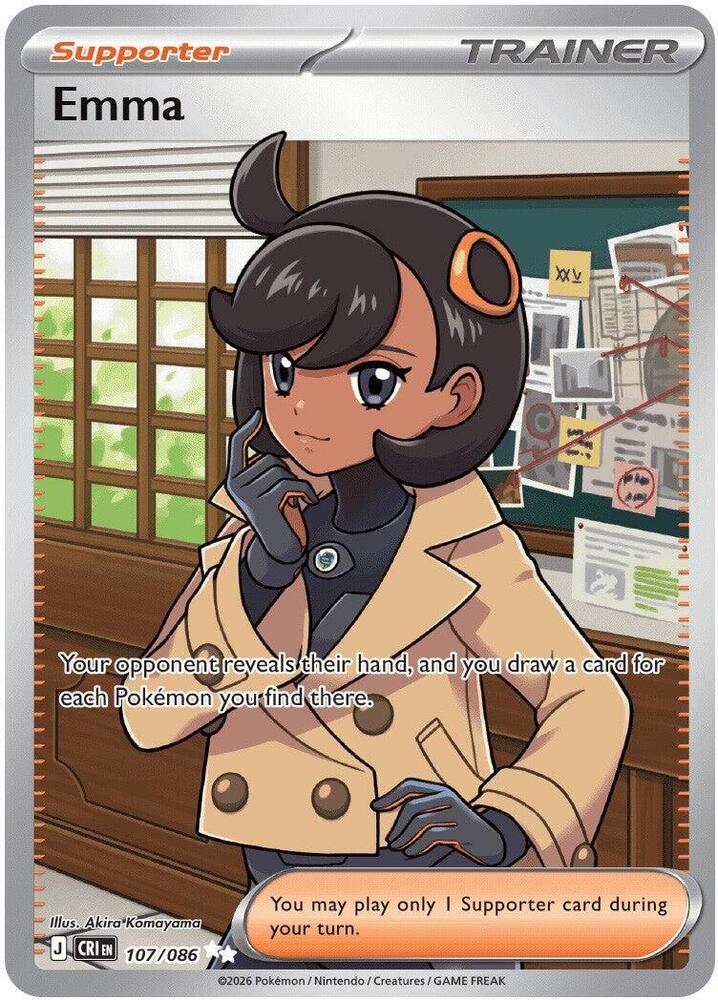 Emma 107/086 (ME04: Chaos Rising)  - Holofoil