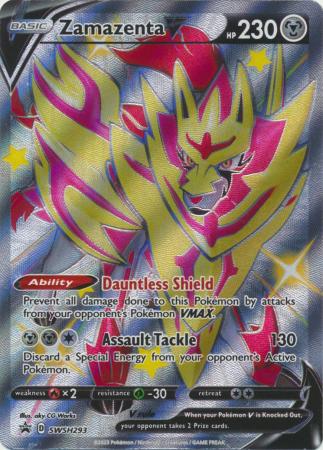 Zamazenta V - SWSH293 - Shiny Promo - Sword & Shield Promos