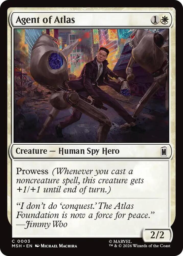 Agent of Atlas 3 (Marvel Super Heroes)  - Foil
