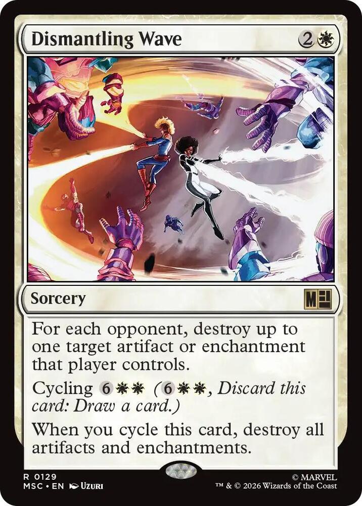 Dismantling Wave 129 (Commander: Marvel Super Heroes) 
