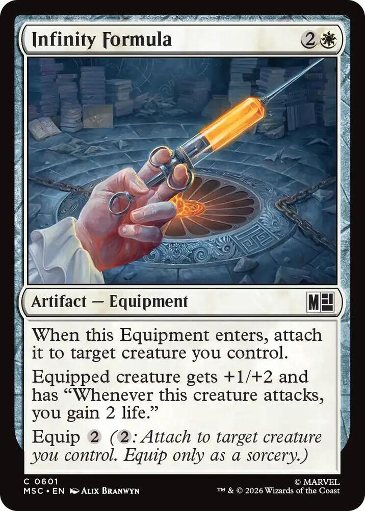 Infinity Formula 601 (Commander: Marvel Super Heroes)  - Foil