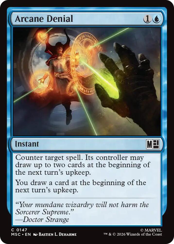 Arcane Denial [dupe] 147 (Commander: Marvel Super Heroes) 