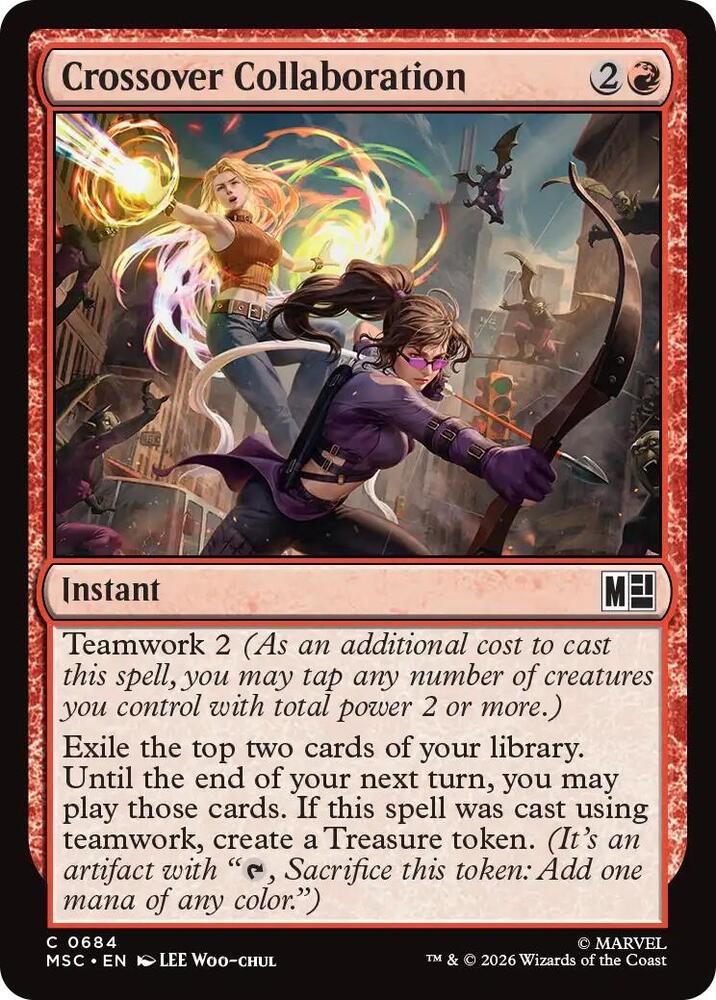Crossover Collaboration 684 (Commander: Marvel Super Heroes)  - Foil