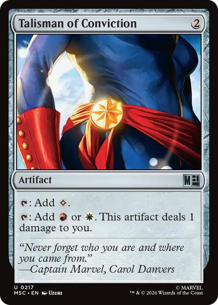 Talisman of Conviction 217 (Commander: Marvel Super Heroes) 