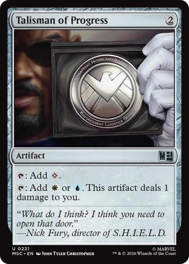Talisman of Progress 221 (Commander: Marvel Super Heroes) 