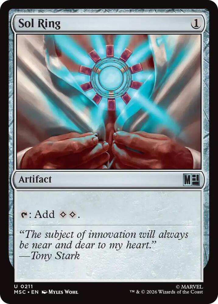 Sol Ring 211 (Commander: Marvel Super Heroes) 