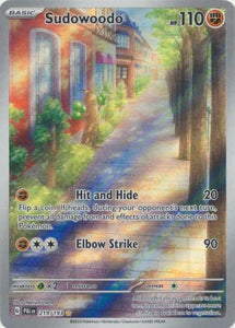 Sudowoodo - 219/193 - Illustration Rare - Scarlet & Violet: Paldea Evolved