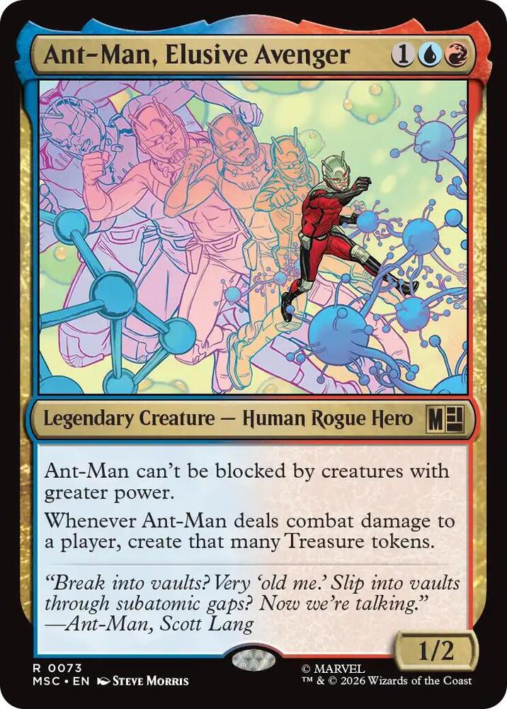 Ant-Man, Elusive Avenger 73 (Commander: Marvel Super Heroes) 