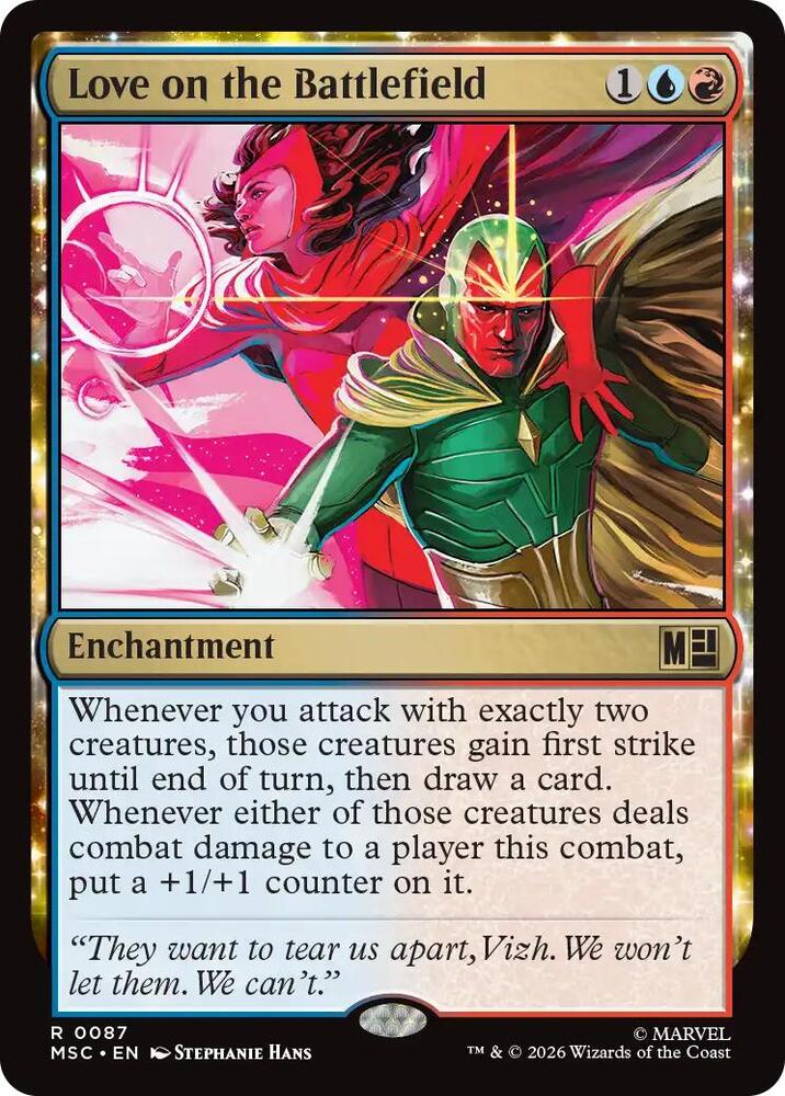 Love on the Battlefield 87 (Commander: Marvel Super Heroes) 