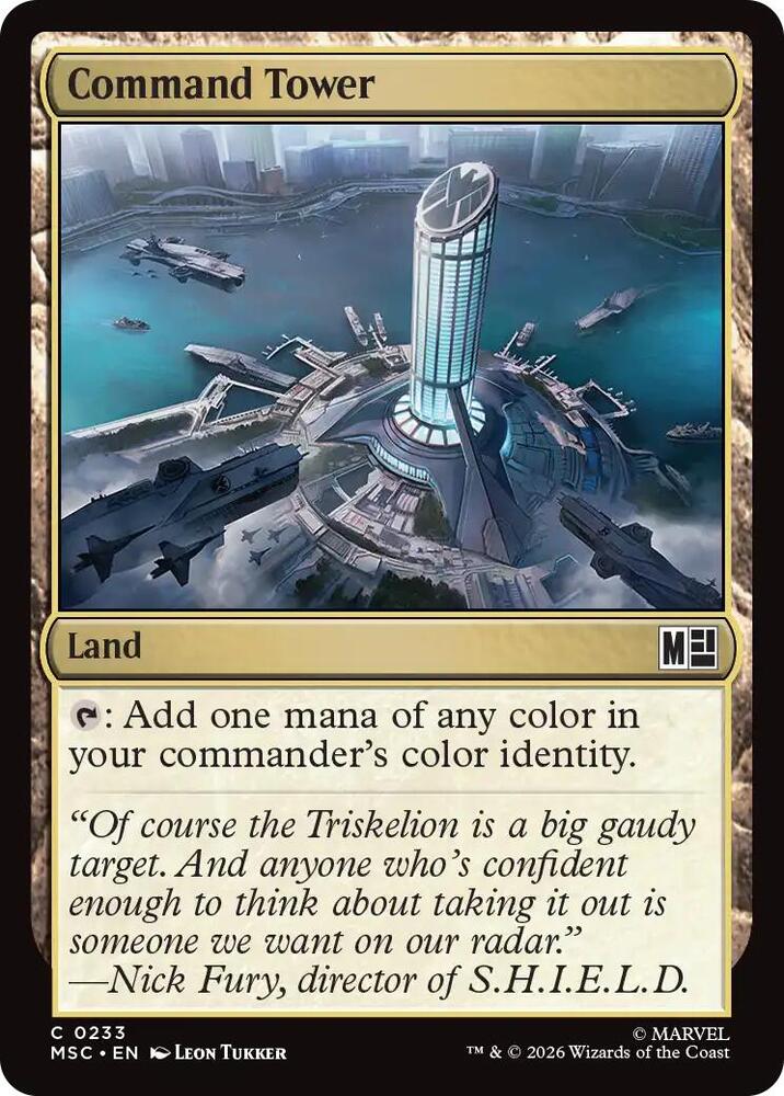Command Tower 233 (Commander: Marvel Super Heroes) 