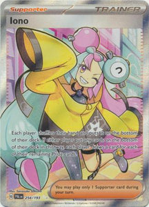 Iono - 254/193 - Full Art Secret Rare - Scarlet & Violet: Paldea Evolved