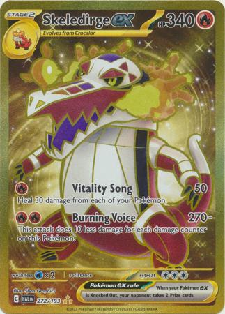 Skeledirge ex - 272/193 - Gold Secret Rare