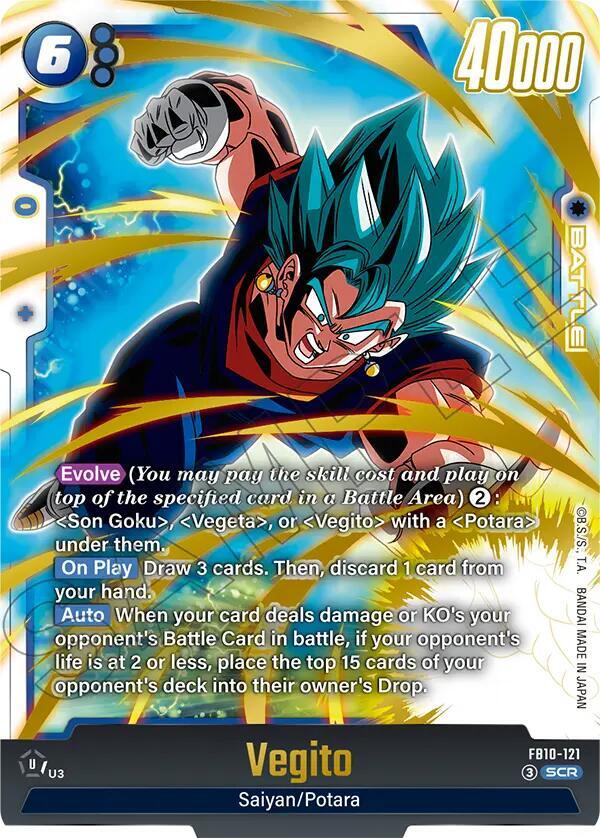 Vegito FB10 121 FB10-121 ()  - Holofoil