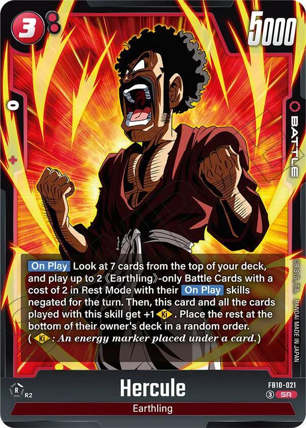 Hercule FB10 021 FB10-021 ()  - Holofoil