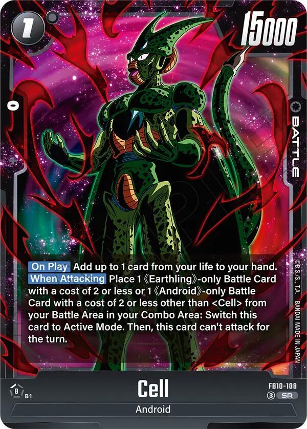 Cell FB10 108 FB10-108 ()  - Holofoil