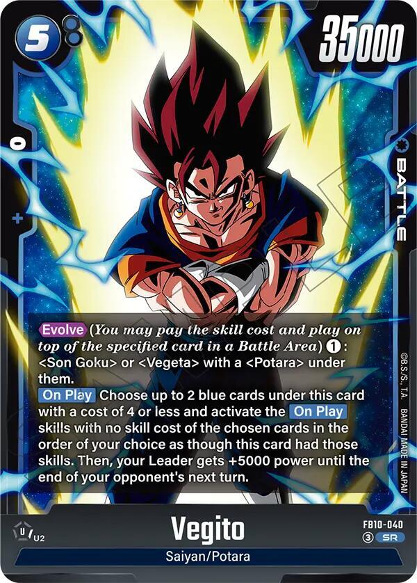 Vegito FB10 040 FB10-040 ()  - Holofoil