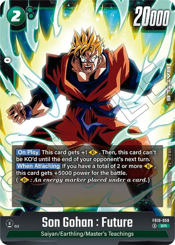 Son Gohan Future FB10 059 FB10-059 ()  - Holofoil