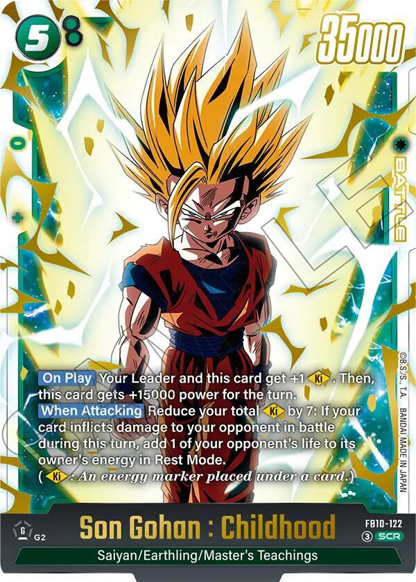 Son Gohan Childhood FB10 122 FB10-122 ()  - Holofoil