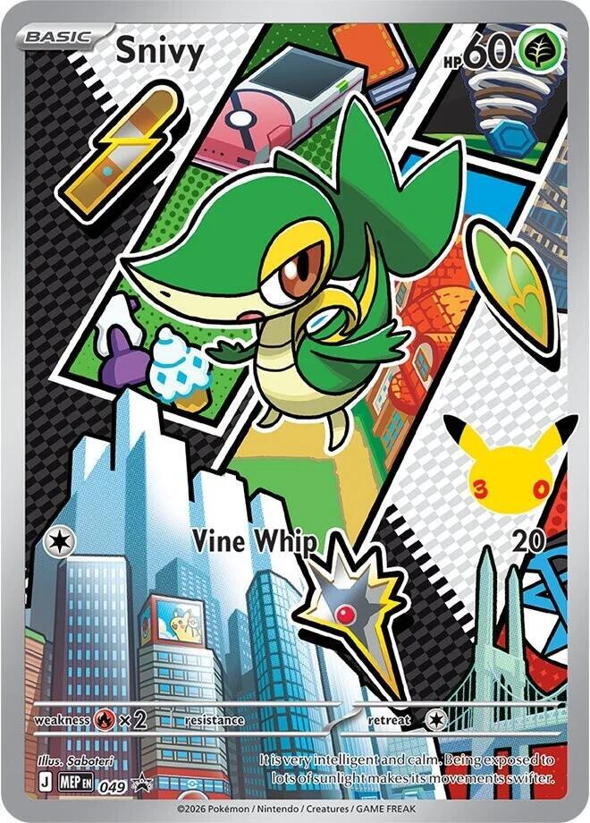 Snivy 049 (First Partner Collection 2026)  - Holofoil
