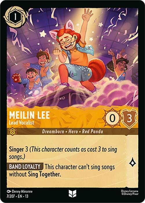 Meilin Lee, Lead Vocalist 7/204 (Attack of the Vine!)  - Cold Foil
