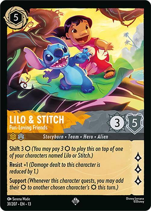 Lilo and Stitch, Fun Loving Friends 31/207 (Attack of the Vine!) 